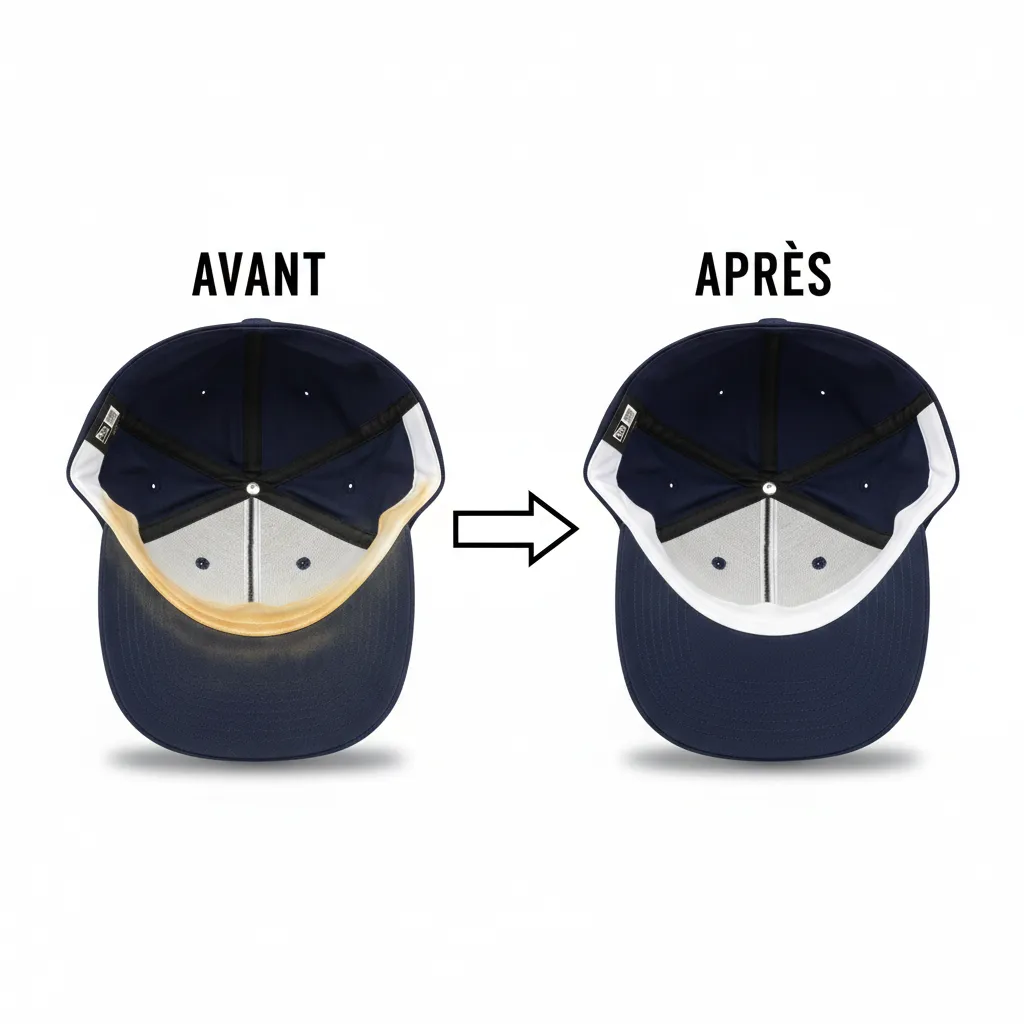 Casquette nettoyée à la main par VNS Sneakers à Paris